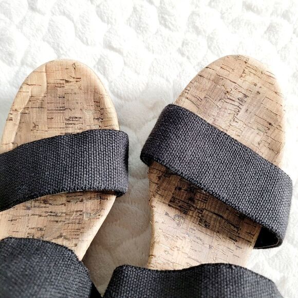 Sole Society Emilia wedge cork sandals 10 42 - Picture 13 of 16